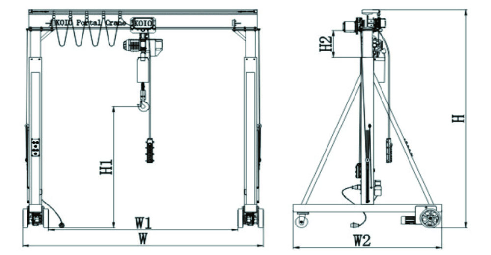 無(wú)軌龍門(mén)吊 無(wú)軌龍門(mén)吊